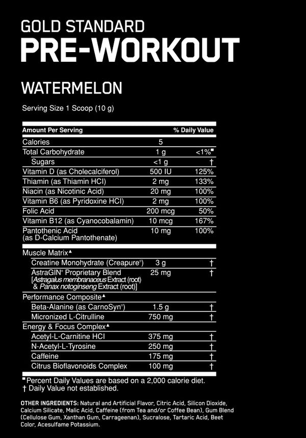 Optimum Nutrition Gold Standard